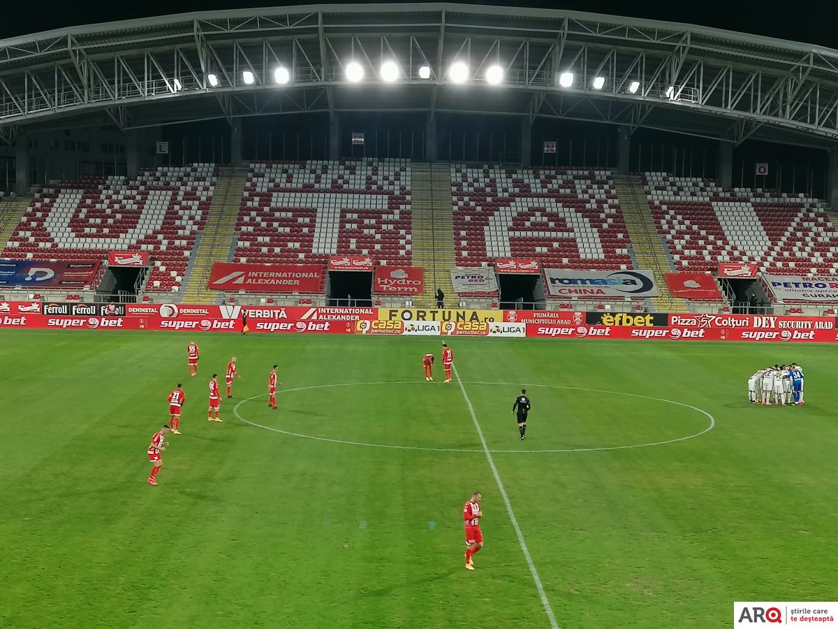 UTA pierde în faţa lui CFR Cluj cu scorul de 0 la 1
