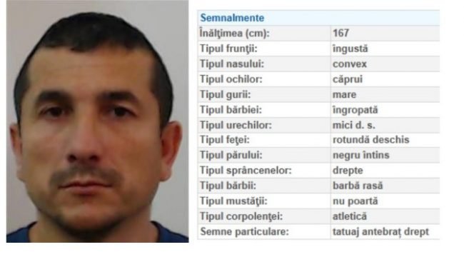 Deținutul care a evadat din Penitenciarul Arad a fost prins în București