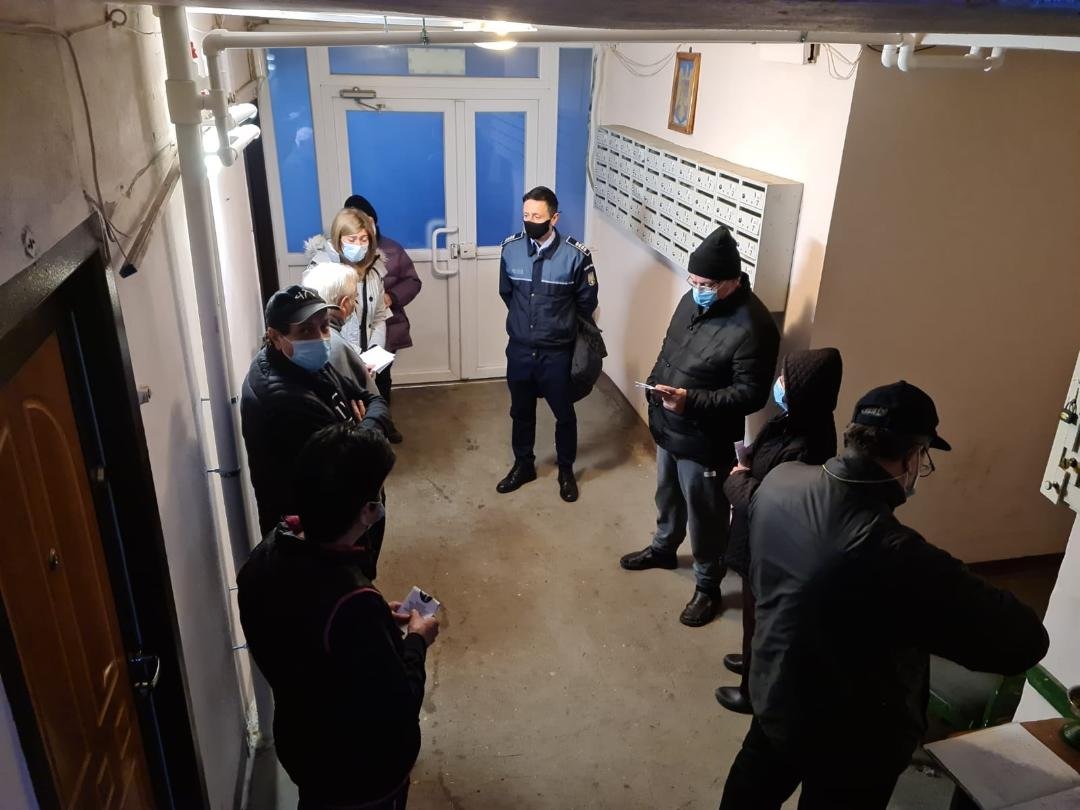 Acțiuni ale polițiștilor în colaborare cu DGASPC, pentru combaterea violenței domestice