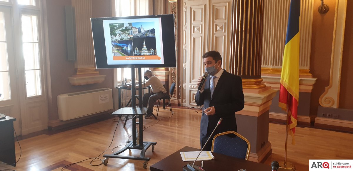 Primarul Călin Bibarţ a prezentat proiectele municipalităţii pe termen scurt, mediu şi lung