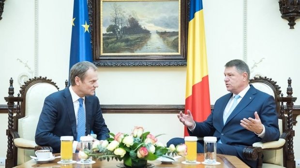 Iohannis, după întâlnirea cu preşedintele Consiliului European: E important ca Marea Britanie să rămână în UE  