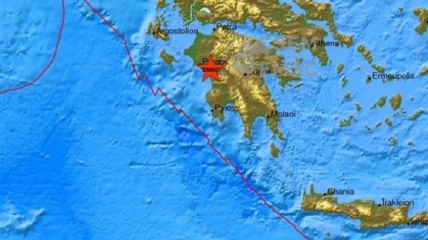 Cutremur cu magnitudinea de 5,2 în sudul Greciei. Zeci de case au fost avariate  