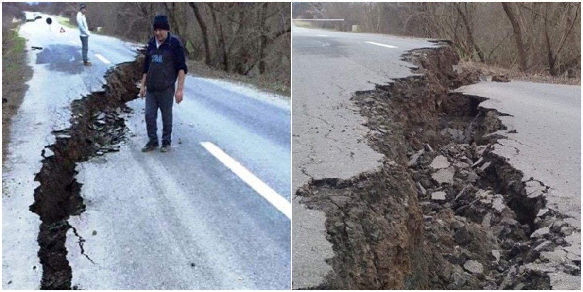 Drumul dintre Dieci și Crocna a luat-o și mai mult la vale. Mai are puțin și ajunge în Criș