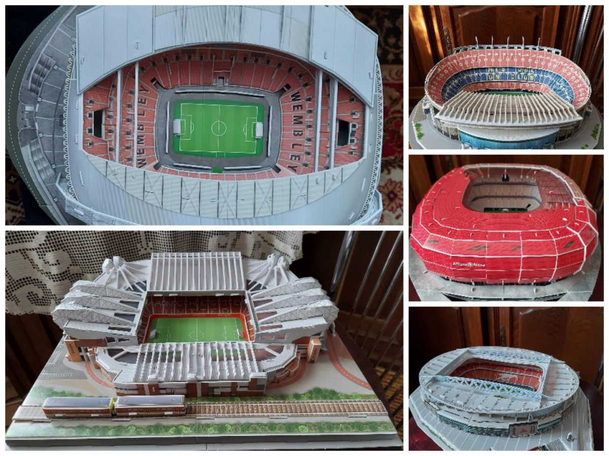 Stadioanele lumii realizate la Pâncota prin machetele 3D