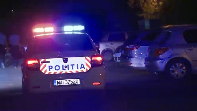 Urmărire ca-n filme prin Târnova: polițiștii au pornit pe urma unui „șofer” care a aterizat într-un canal cu apă și apoi direct în arest