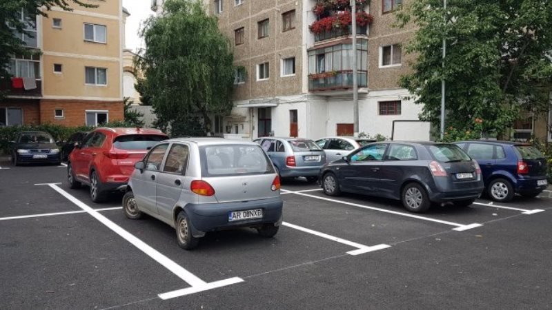 Care este gradul de ocupare al parcărilor de reşedinţă din municipiu