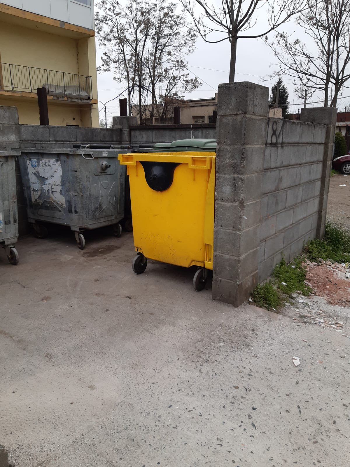 Cu cât a fost AMENDATĂ o firmă din Vlaicu care-şi arunca gunoiul în containerele vecinilor