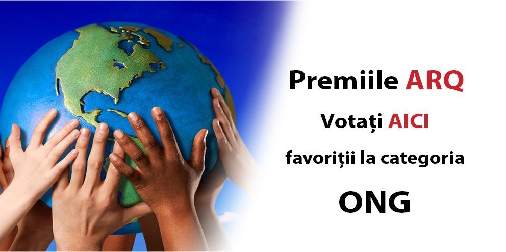 Premiile ARQ. Votați AICI favoriții la categoria ONG