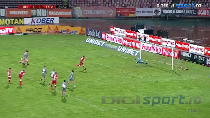 Balauru şi Miculescu duc trei puncte la Arad: Dinamo-UTA 0-1