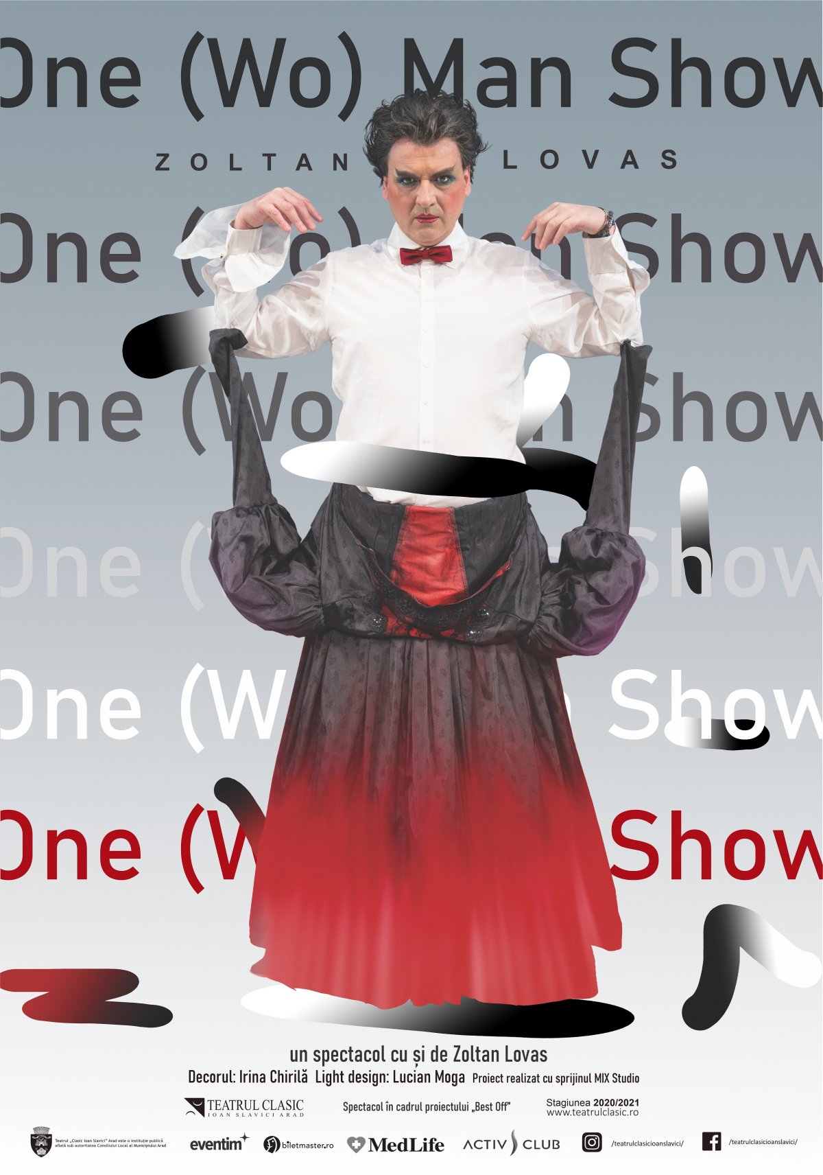 „One (Wo)Man Show” – un spectacol cu zâmbete, hohote de râs și lacrimi de emoție