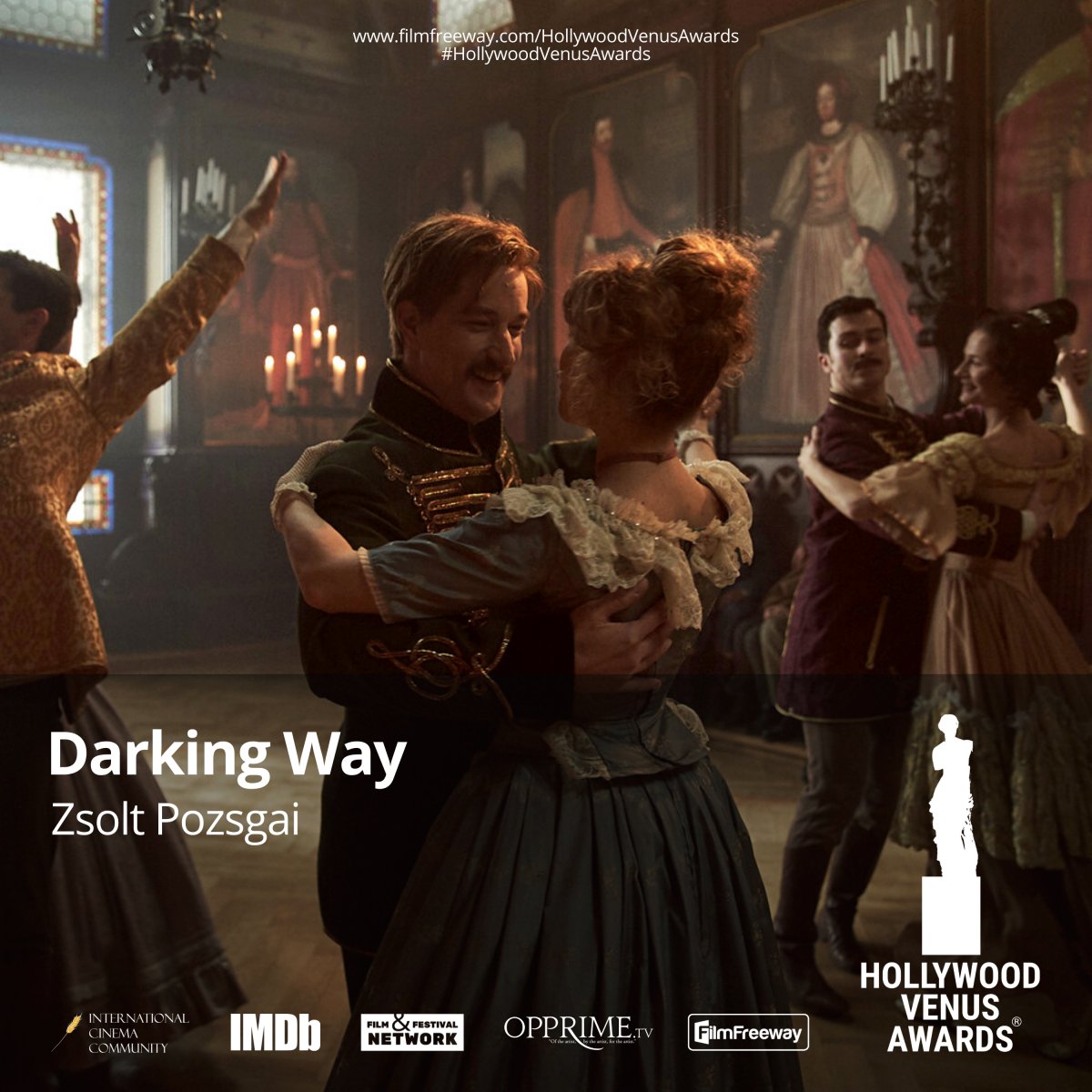 Succes internațional în film: „Golgota maghiară”, filmată în colaborare cu Compania de Teatru Aradi Kamaraszínház, a câștigat premiul pentru cel mai bun film