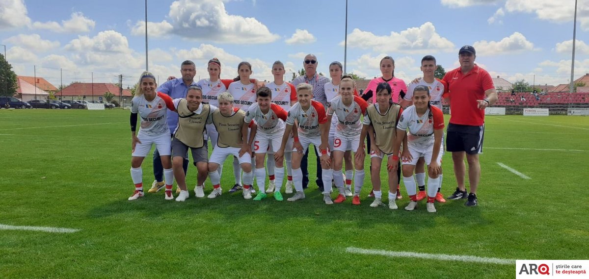 Piros Security Lioness - Universitatea Olimpia Cluj 0-4, în Superliga feminină de fotbal