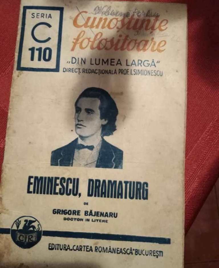 EMINESCU - Geniul pustiu al literaturii române și marea sa iubire, teatrul