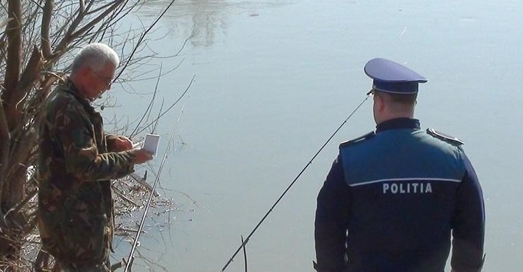 Acțiune pe linie piscicolă a polițiștilor de Ordine Publică