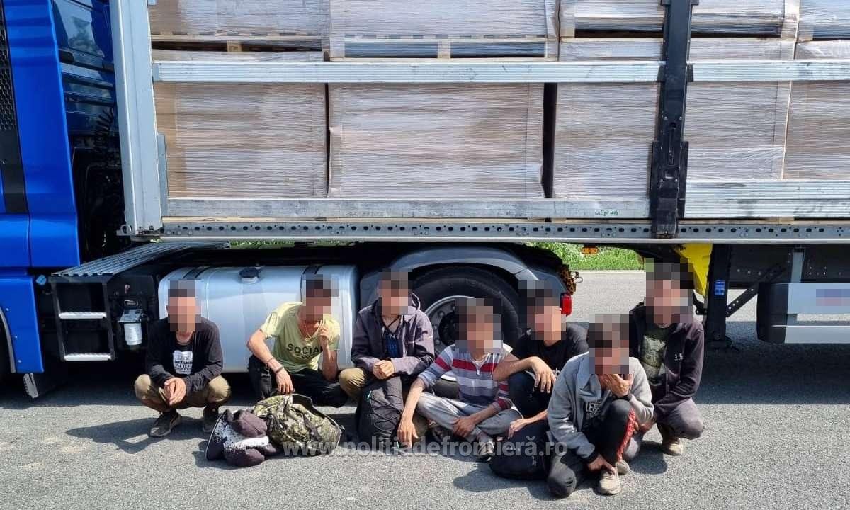 28 de migranți depistați, în ultimele 24 de ore, la frontiera arădeană (VIDEO)