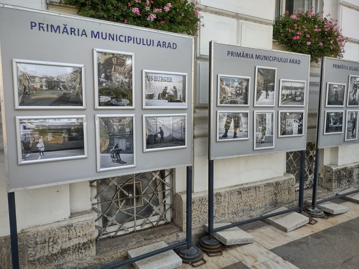 „Oameni“. Expoziție de fotografie, pe platoul din fața Palatului Administrativ