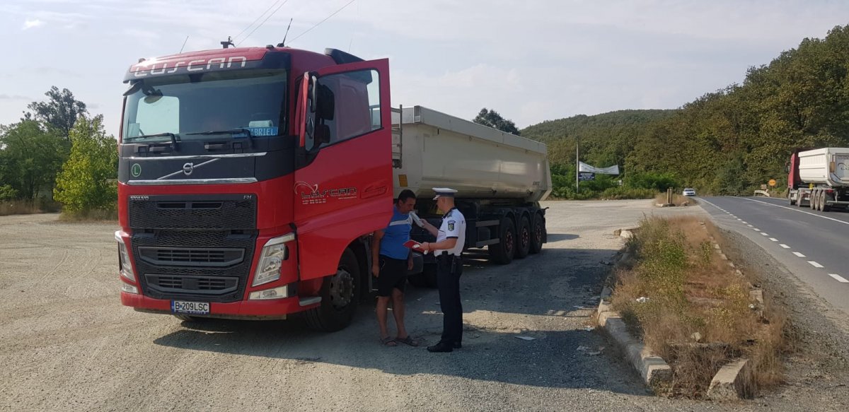 Razie în rândul transportatorilor de marfă (FOTO)