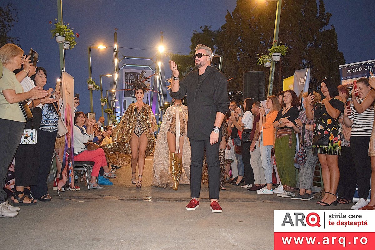 Fashion Show on the Bridge, un eveniment inedit de Zilele Aradului