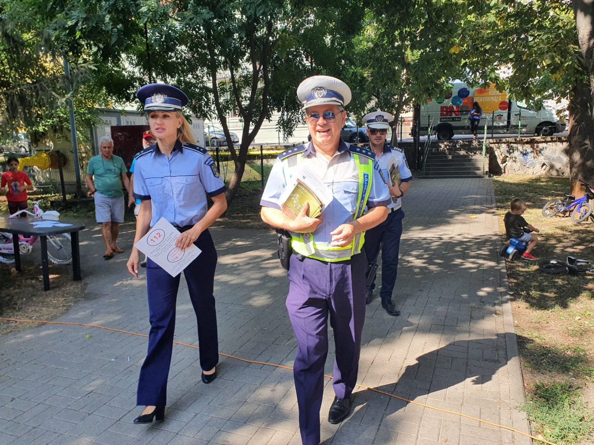 Siguranța micilor bicicliști, prioritatea polițiștilor arădeni