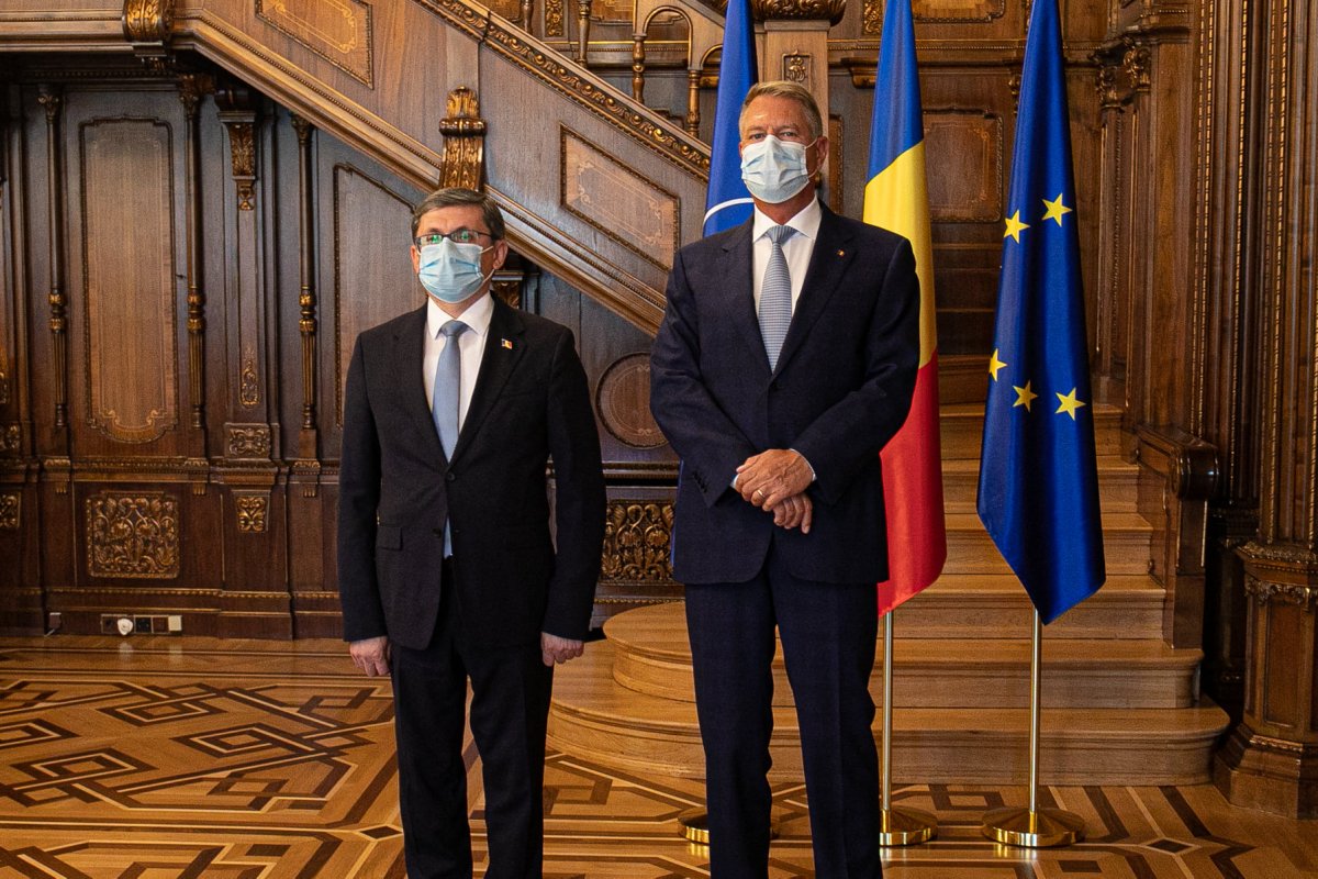 Parcursul european al Republicii Moldova, discutat de Klaus Iohannis cu președintele Parlamentului de la Chișinău