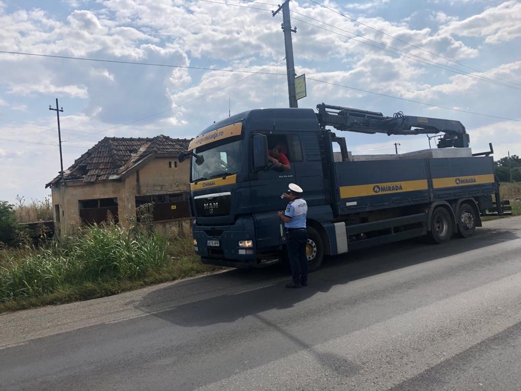 Razie în rândul transportatorilor de marfă (FOTO)