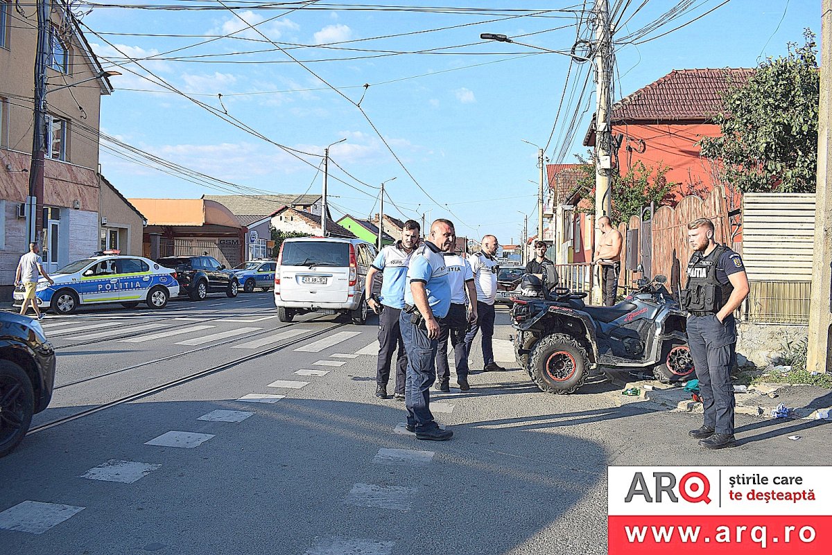 A accidentat o mamă și copilul ei de 4 ani cu ATV-ul și apoi a fugit de la locul faptei