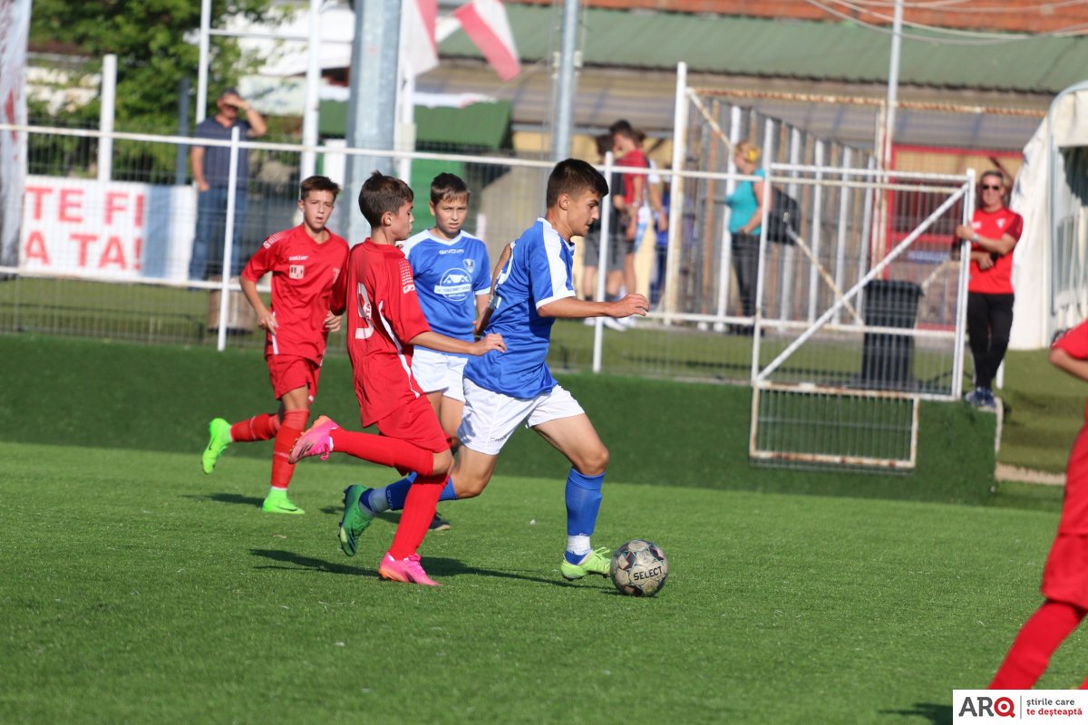 Stadionul Motorul a fost gazda juniorilor născuți în 2007-2008