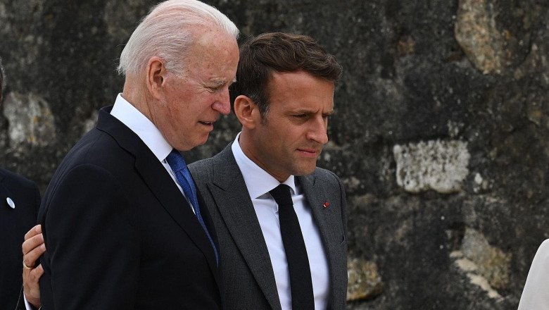 Criza submarinelor. Macron va discuta miercuri cu Biden, de la care așteaptă „măsuri concrete” pentru restabilirea încrederii