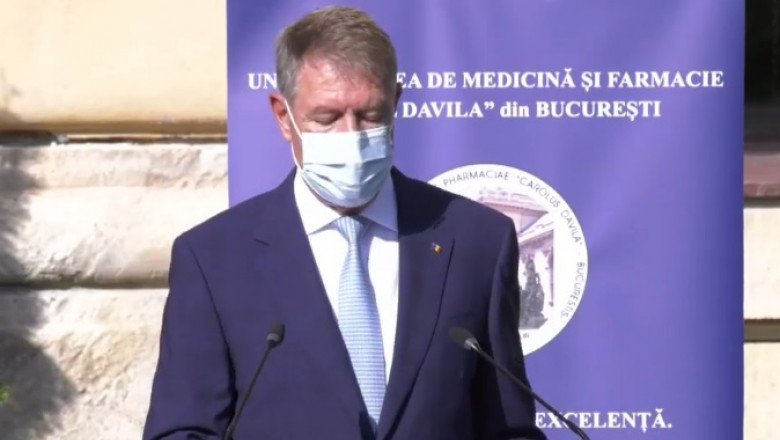 Klaus Iohannis: Epidemia de COVID a fost dublată de cea a dezinformării. Această epidemie de fake-news a pus la îndoială vaccinul