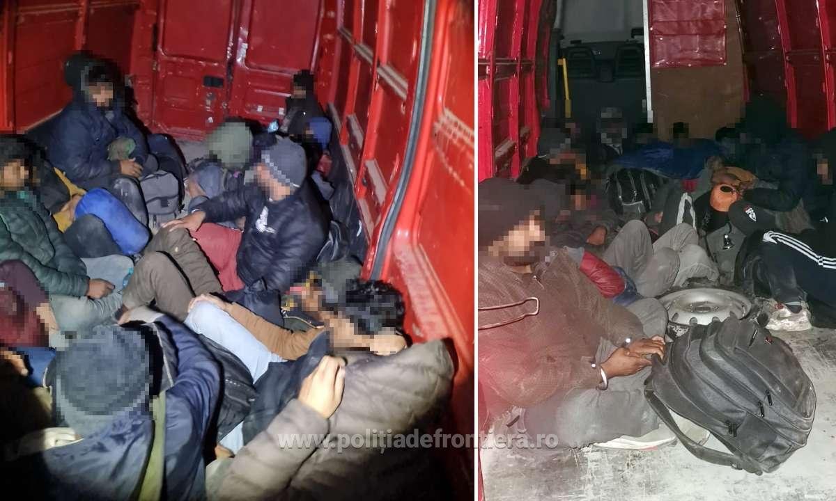 31 de migranți reținuți de polițiștii de frontieră arădeni (FOTO)