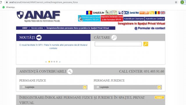 DGRFP anunţă: înregistrarea în Spaţiul Privat Virtual va deveni obligatorie; de când se va întâmpla acest lucru