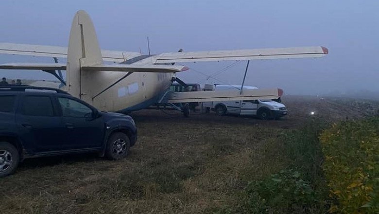 Avionul capturat în Republica Moldova se întorcea din România, unde a dus țigări de contrabandă