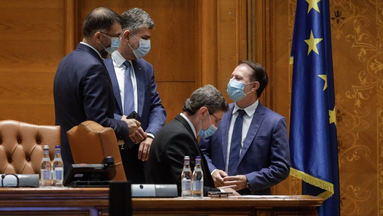 PNL, PSD şi UDMR au început negocierile pentru formarea unui nou guvern