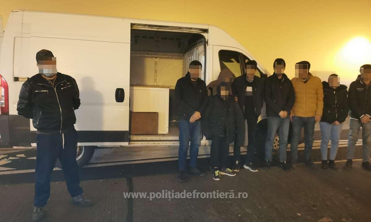 19 migranți depistați în localitățile din zona graniței 