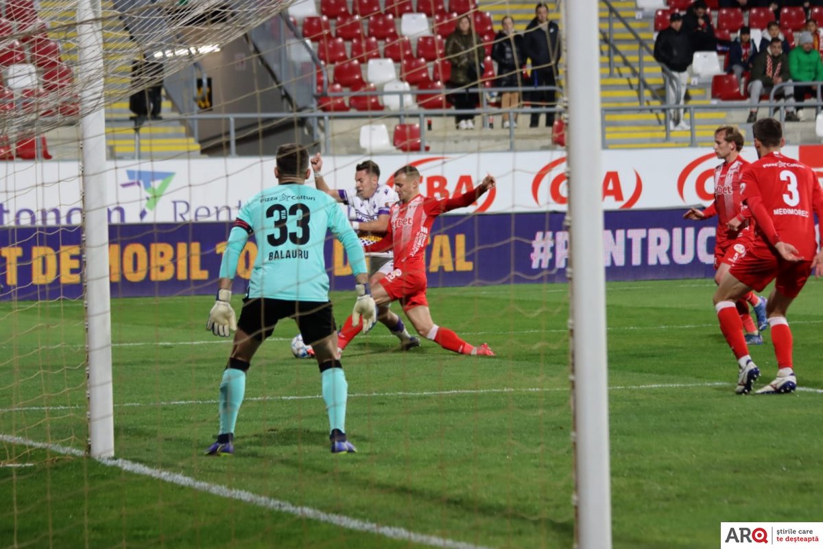 UTA-FC Argeş 0-1: cu gândul la play-off, Bătrâna Doamnă pierde toate punctele puse astăzi în joc şi cade pe 9 (FOTO)