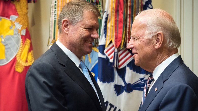 Joe Biden va avea consultări cu Klaus Iohannis şi liderii celorlalte state aliate din Europa de Est pe tema discuţiei cu Putin