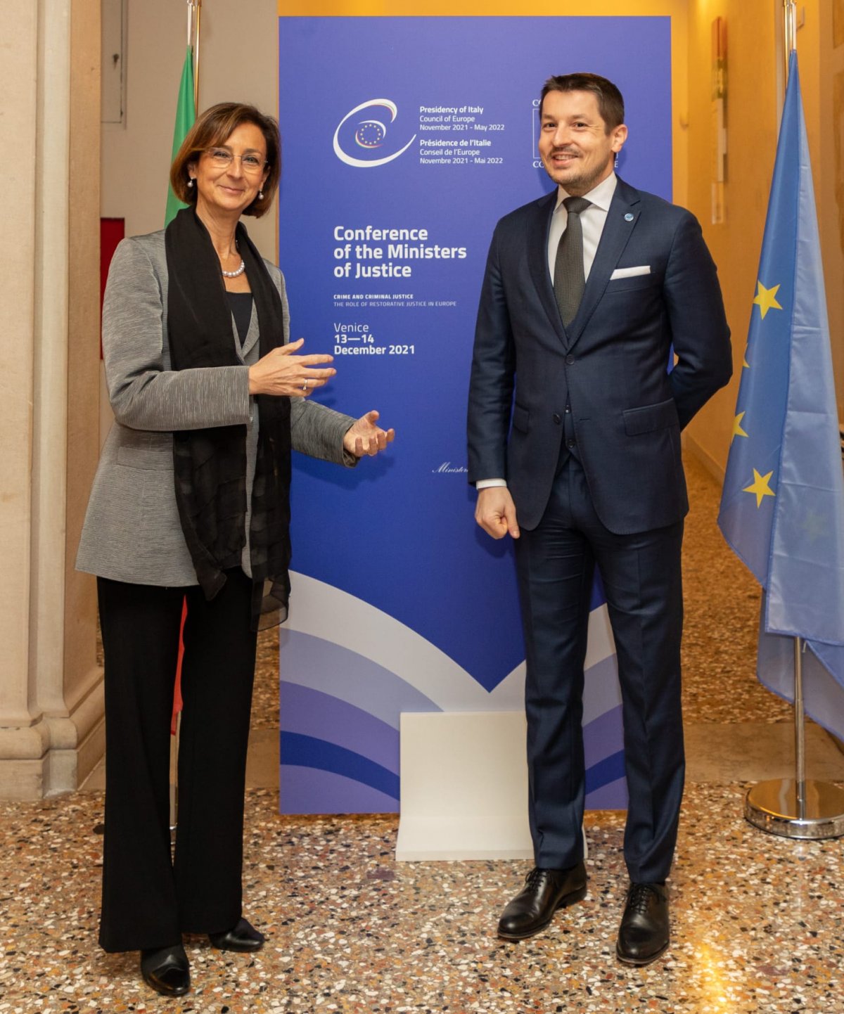 Secretarul de stat Mihai Pașca a condus la Veneția delegația României la conferința miniștrilor de Justiției din cadrul Consiliului Europei