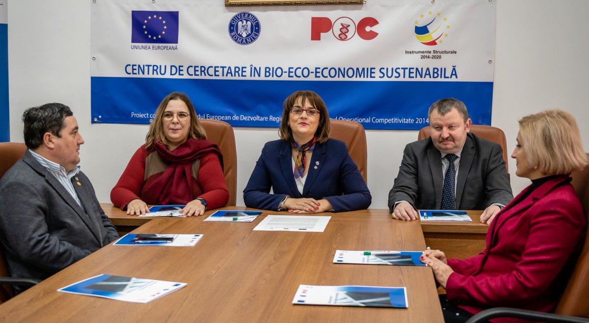 Centrul de cercetare în bio-eco-economie sustenabilă la UAV