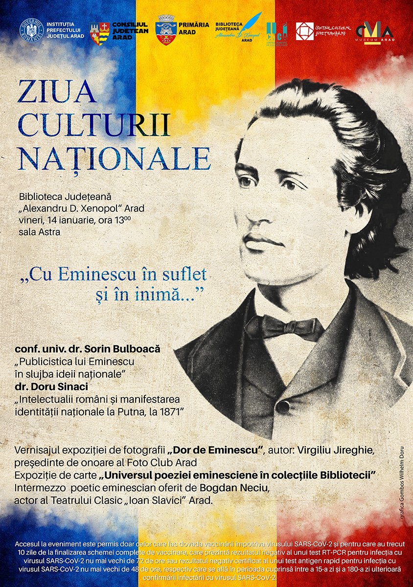 Ziua culturii naționale: Cu Eminescu în suflet și în inimă...