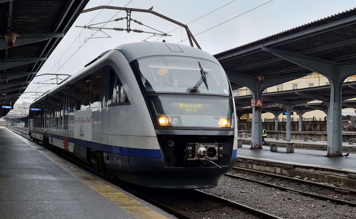 Întârziere de 210 minute pentru un tren care circulă pe ruta Arad-Bucureşti din cauza unei... crengi