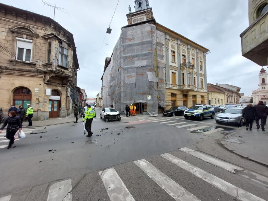 Bărbat accidentat mortal pe strada Eminescu (FOTO)