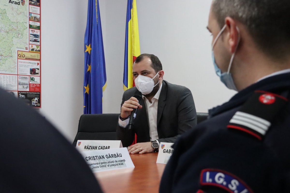 Răzvan Cadar: „Ne dorim ca instituțiile care gestionează situațiile de urgență să dispună de aparatură și tehnologie cât mai performante”