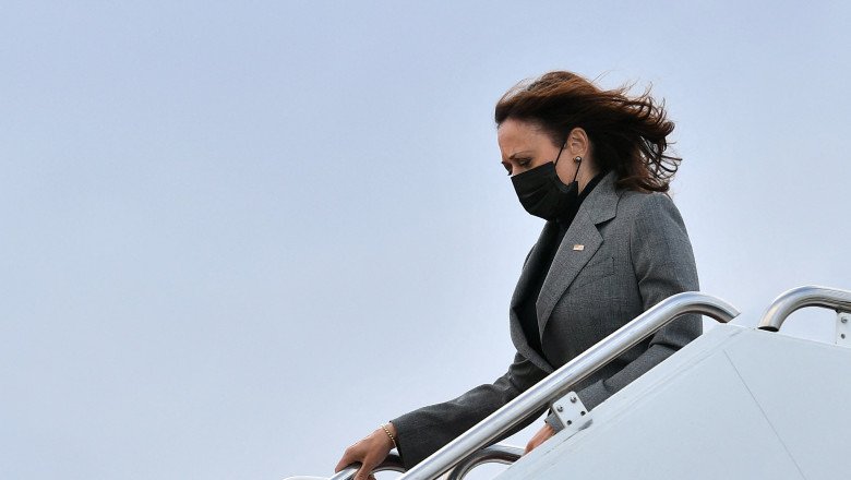 Vicepreşedintele SUA, Kamala Harris, a venit la Bucureşti