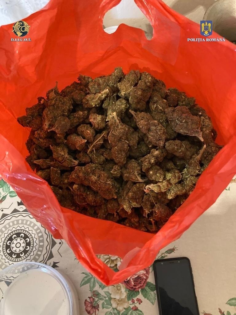 În arest, pentru trafic de droguri: comercializau cannabis contra sumei de 32.000 de lei (FOTO)