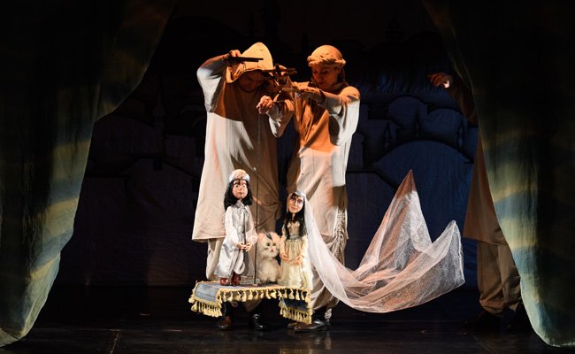 „O mie și una de nopți - Aladin și lampa fermecată” – duminică, 3 aprilie, pe scena Trupei Marionete 