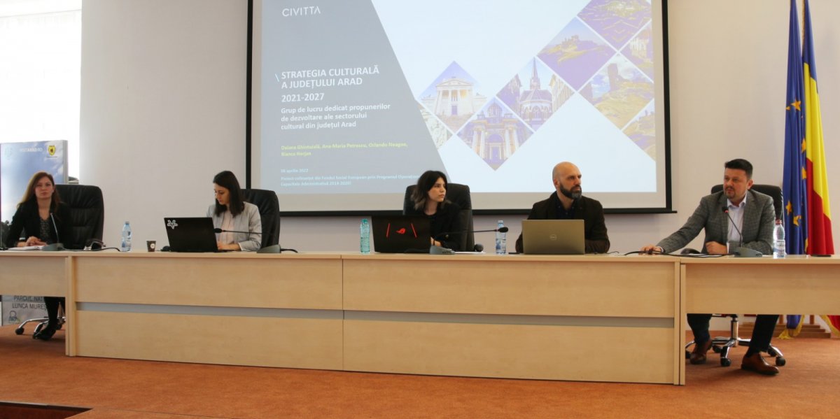Dezbateri tematice pentru întocmirea Strategiei Culturale a Consiliului Județean (FOTO)