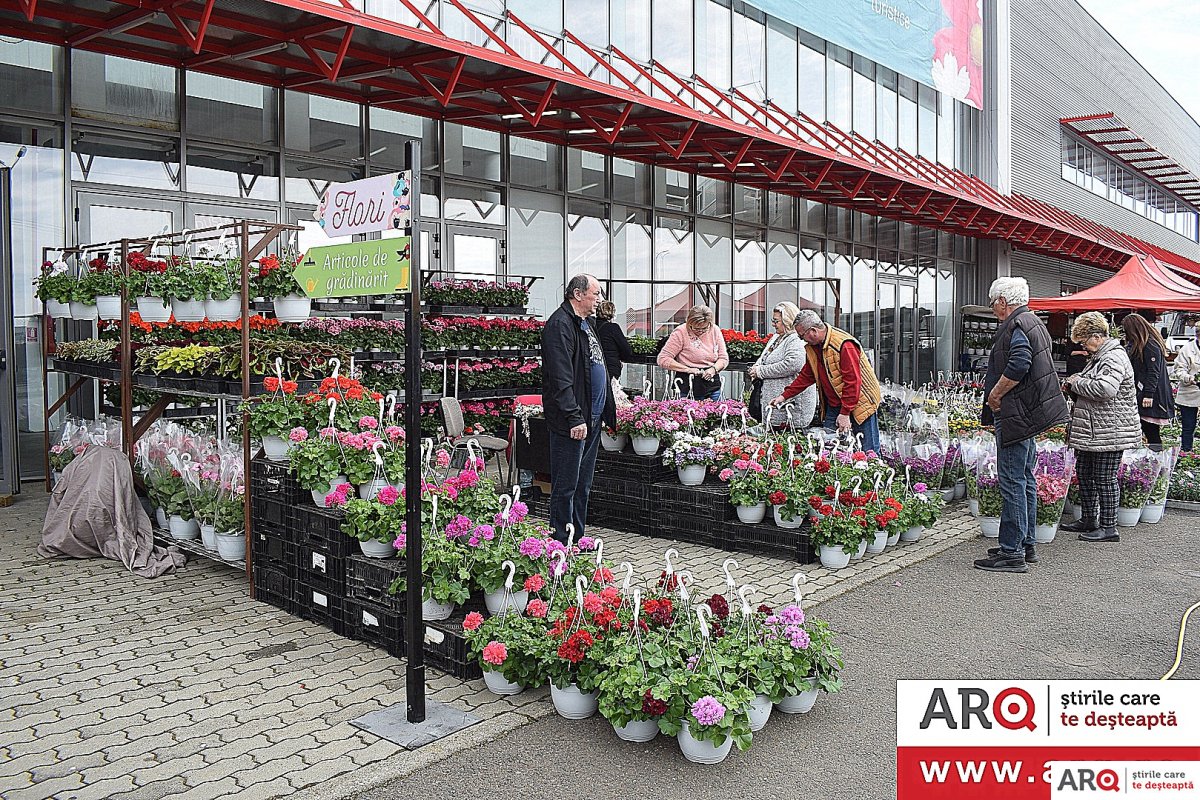 Târgul Primăverii și-a deschis porțile înflorite la EXPO Arad