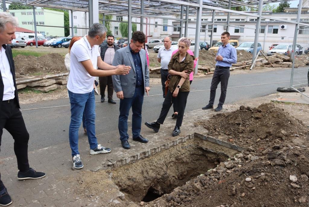 Iustin Cionca anunţă că au început lucrările de extindere a UPU