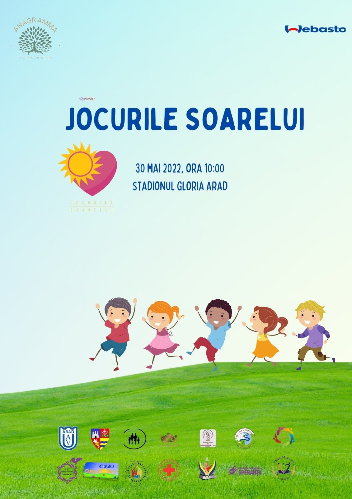 „Jocurile Soarelui” pe Stadionul Gloria