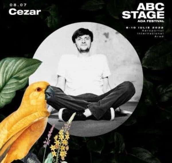 Cezar, un nume cunoscut în lumea underground, urcă pe ABC Stage în prima zi a Arad Open Air Festival